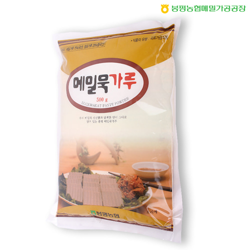 [봉평농협메밀가공공장] 봉평 메밀묵가루 500g